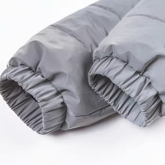 Reflective Cropped Puffer Jacket - Picture 2 of 3